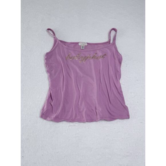 Baby Phat Y2K Lilac Women’s Sleeveless Tank Size 1X - Picture 2 of 6
